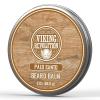 Viking Revolution Cedar & Pine Beard Balm – Butter with Argan Oil, Softener & Moisturizer for Men – Wax for Beards (2oz, 1 Pack)(Palo Santo)