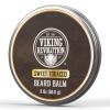 Viking Revolution Cedar & Pine Beard Balm – Butter with Argan Oil, Softener & Moisturizer for Men – Wax for Beards (2oz, 1 Pack)(Sweet Tobacco)