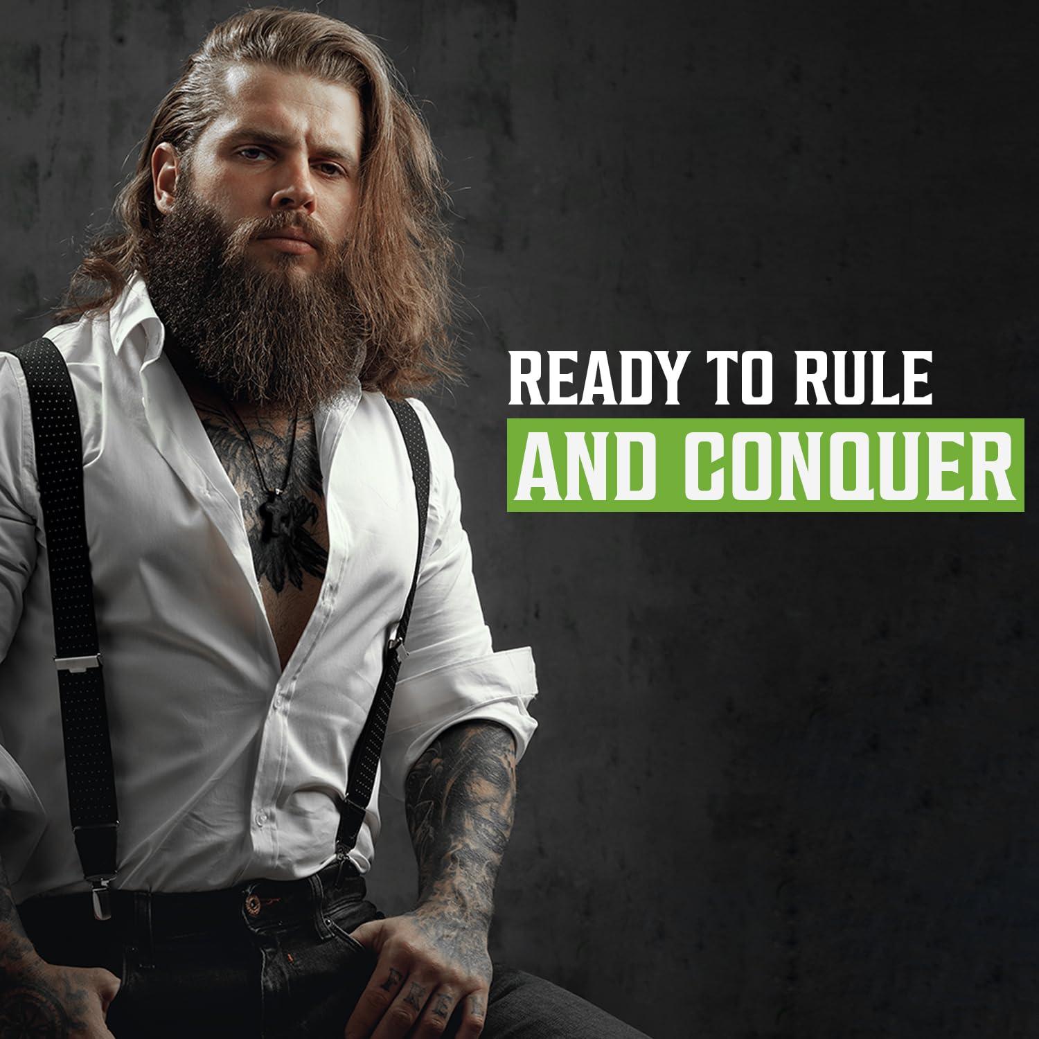 image:imageViking Revolution Tea Tree Beard Conditioner for Men with Argan Oil and Jojoba Oil Beard Softener and Strengthener Natural Beard Conditioner with Ginger Root Extract Beard Care Moisturizer 17oz