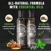 Viking Revolution Beard Care Set with Argan & Jojoba Oils – Softens, Smooths & Nourishes Facial Hair Growth – Peppermint and Eucalyptus Scented Wash & Conditioner (5 oz)(5 Fl Oz (Pack of 2))