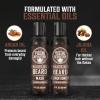 Viking Revolution Beard Wash and Beard Conditioner for Men with Argan Oil and Jojoba Oil – Beard Softener and Strengthener Beard Care Beard Shampoo and Conditioner with Beard Oil (5oz, Majestic Oud)(Beard Wash and Conditioner Set)
