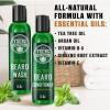 Viking Revolution Tea Tree Beard Wash and Conditioner Set for Men – Natural Beard Softener with Argan Oil, Vitamin E and Ginseng (5 Oz)