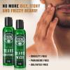 Viking Revolution Tea Tree Beard Wash and Conditioner Set for Men – Natural Beard Softener with Argan Oil, Vitamin E and Ginseng (5 Oz)