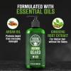 Viking Revolution Tea Tree Beard Wash for Men with Argan Oil and Ginseng Root Extract – Beard Softener and Strengthener Beard Shampoo with Olive Oil Beard Care to avoid Beard Dandruff and Itch (17oz)