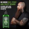 Viking Revolution Tea Tree Beard Wash for Men with Argan Oil and Ginseng Root Extract – Beard Softener and Strengthener Beard Shampoo with Olive Oil Beard Care to avoid Beard Dandruff and Itch (17oz)