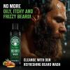 Viking Revolution Tea Tree Oil Beard Wash and Beard Conditioner For Men – Natural Beard Softener Set with Argan Oil, Vitamin E and Ginseng – Tea Tree Beard Shampoo and Conditioner Set (10 Oz)