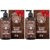 Viking Revolution Beard Conditioner w/Argan & Jojoba Oils – Softens & Strengthens – Sandalwood Scent – Beard Conditioner w/Beard Oil (17oz Conditioner)(17 Fl Oz (Pack of 2))