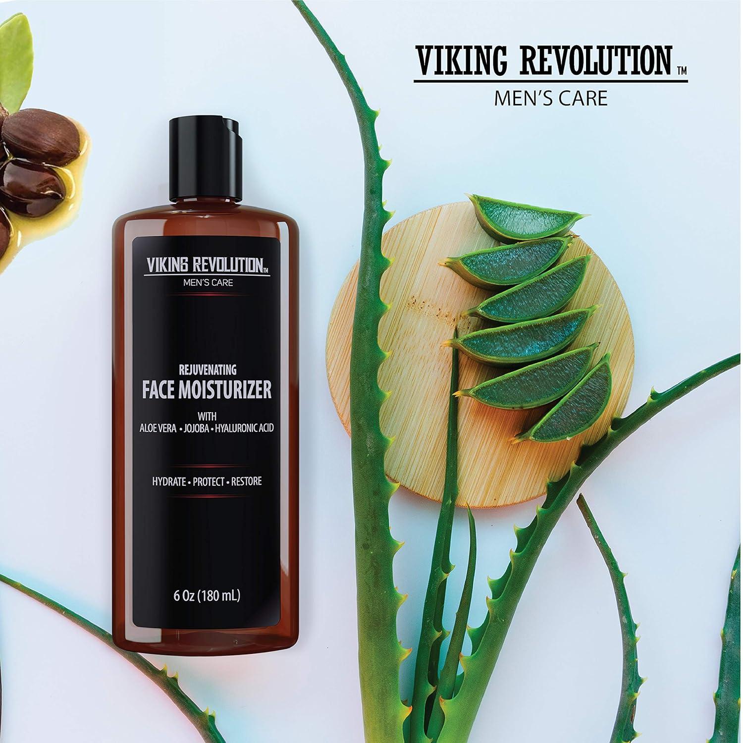 image:imageViking Revolution Natural Moisturizer Cream for Skincare Anti Wrinkle amp Anti Aging Facial CreamLotion Mens Face Care