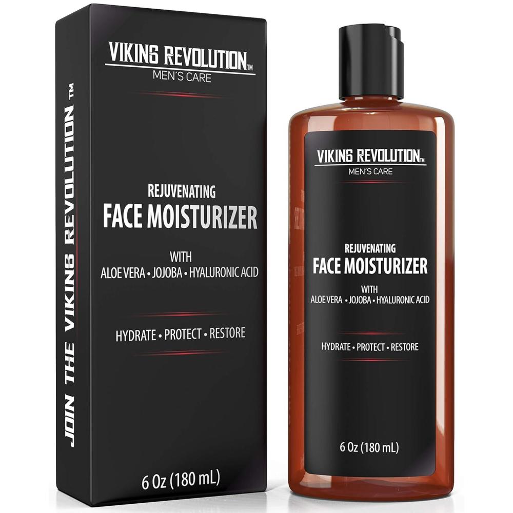 image:imageViking Revolution Natural Moisturizer Cream for Skincare Anti Wrinkle amp Anti Aging Facial CreamLotion Mens Face Care