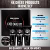 Viking Revolution Men’s Facial Skin Care Kit – Includes Rejuvenating Face Moisturizer, Microdermabrasion Facial Scrub, Foaming Cleanser (5oz Each) and Eye Cream (1oz)