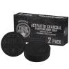 Viking Revolution Skin Cleaning Agent Activated Charcoal Soap for Men w/Dead Sea Mud, Body and Face, Cleanser,Cleansing Blackheads – Peppermint & Eucalyptus Scent 6 Oz (Pack of 2)(6 Ounce (Pack of 2))