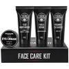 Viking Revolution Men’s Facial Skin Care Kit – Includes Rejuvenating Face Moisturizer, Microdermabrasion Facial Scrub, Foaming Cleanser (5oz Each) and Eye Cream (1oz)