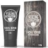 Viking Revolution Microdermabrasion Face Scrub for Men – Facial Cleanser for Skin Exfoliating, Deep Cleansing, Removing Blackheads, Acne, Ingrown Hairs – Men’s Face Scrub for Pre-Shave (1 Pack)(5 Fl Oz (Pack of 1))
