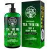 Viking Revolution Tea Tree Body Wash Soap for Men – Helps Athlete’s Foot, Jock Itch, Eczema & Body Odors – Extra Strength Tea Tree Oil Men’s Body and Foot Wash(12 Fl Oz (Pack of 1))