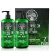 Viking Revolution Tea Tree Body Wash Soap for Men – Helps Athlete’s Foot, Jock Itch, Eczema & Body Odors – Extra Strength Tea Tree Oil Men’s Body and Foot Wash(12 Fl Oz (Pack of 2))