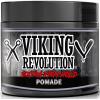 Viking Revolution Hair Pomade for Men (New Formula) – Medium Hold and Matte Shine Free for Classic Look 4oz – Water Based & Easy to Wash Out(4 Ounce (Pack of 1))
