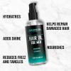 Viking Revolution Hydrating Hair Oil for Men – Mens Hair Oil Men with Vitamin E Dry Hair Oils with Argan Oil – Sunflower Seed Oil Hair Serum Repair, Hidrate Hair Treatment Oils (3.38 fl Oz)(3.38 Fl Oz (Pack of 1))