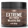 Viking Revolution Spiced Vanilla Hair Pomade for Men – Extreme Hold Hair Gel for Men – Water Based – Extra Firm Mens Hair Pomade – High Shine Mens Hair Cream (4oz)(Majestic Oud)