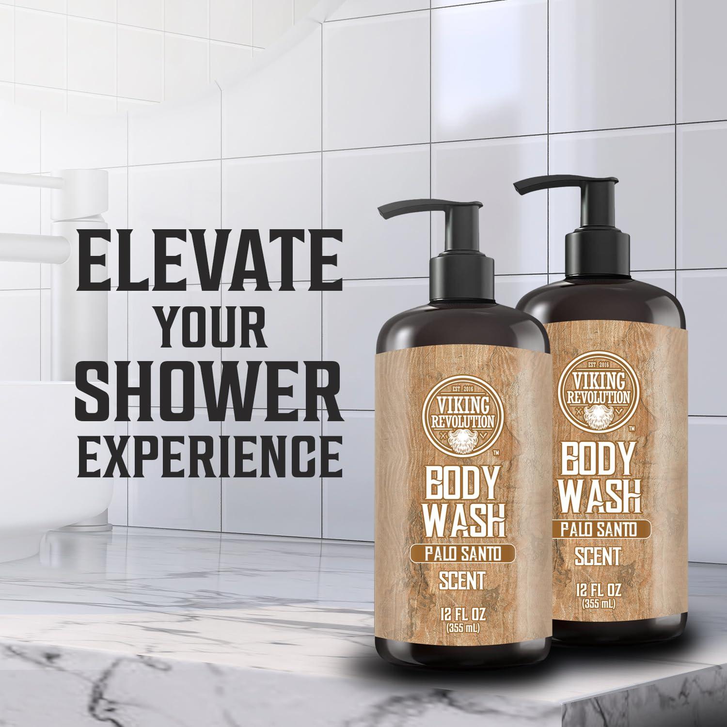 image:imageViking Revolution Mens Body Wash Coffee Whiskey Mens Body Wash Mens Natural Body Wash for Men with Vitamin E and Olive Oil Shower Gel Body Wash Men 12 Fl Oz Pack of 1Palo Santo