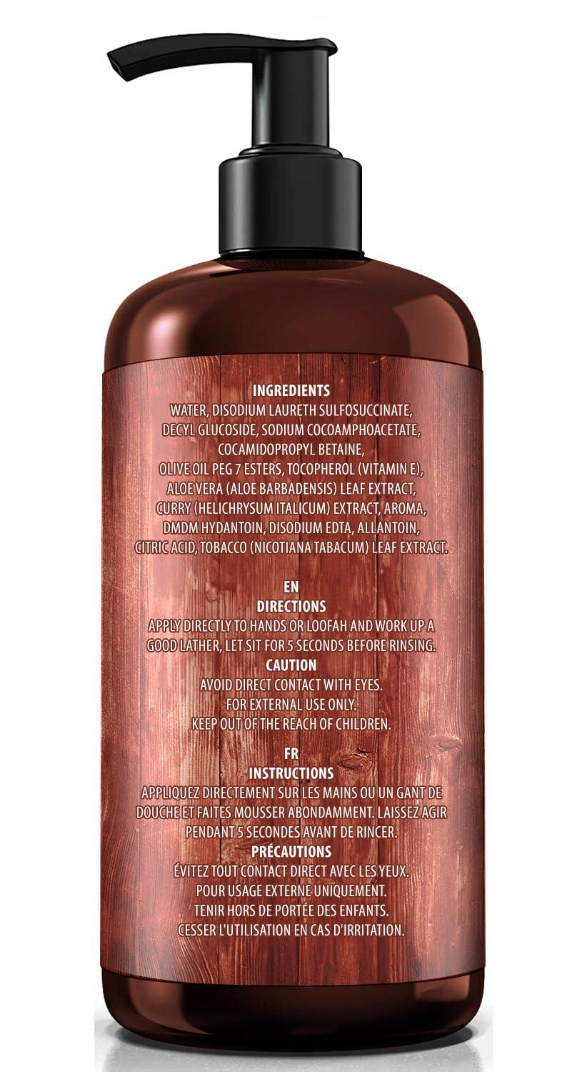 image:imageViking Revolution Mens Body Wash Sweet Tobacco Mens Body Wash Mens Natural Body Wash for Men with Vitamin E and Rosemary Oil Shower Gel Body Wash Men 12 Fl Oz Pack of 2