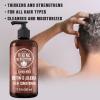Viking Revolution Sandalwood Shampoo and Conditioner Set with Biotin and Jojoba Oil – Natural Hair Shampoo and Hair Conditioner for Men with Vitamin B5 (17 Oz)(Conditioner)