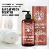 Viking Revolution Sandalwood Shampoo and Conditioner Set with Biotin and Jojoba Oil – Natural Hair Shampoo and Hair Conditioner for Men with Vitamin B5 (17 Oz)(Conditioner)