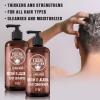 Viking Revolution Sandalwood Shampoo and Conditioner Set with Biotin and Jojoba Oil – Natural Hair Shampoo and Hair Conditioner for Men with Vitamin B5 (17 Oz)(Shampoo and Conditioner)