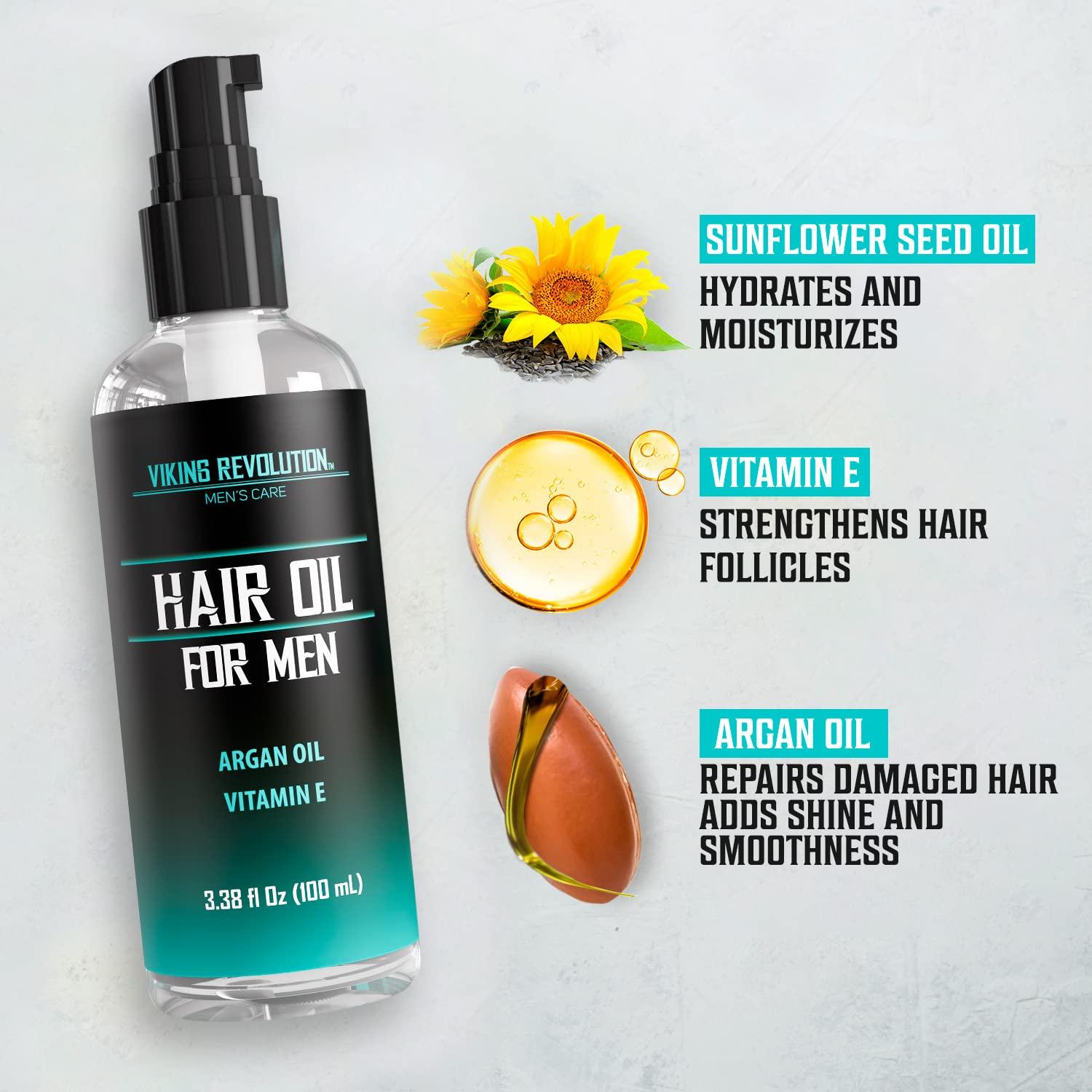 image:imageViking Revolution Ultimate Hair Care Collection Styling Hair Kit Includes Sea Salt Spray 88fl oz Texture Powder 1oz HairClay 2 oz Comb Set 6 Pieces and Oil 17fl oz Men Gifts1 Pack