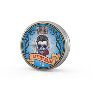 Viking Revolution Tattoo Care Balm for Before, During & Post Tattoo Safe, Natural Tattoo Aftercare Cream Moisturizing Lotion to Promote Skin Moisture, Skin Moisturizer, (2oz,1 Pack)(2 Ounce (Pack of 1))