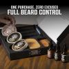 Viking Revolution Ultimate Beard Care Collection – Gifts for Men Includes Oil, Balm, Brush, Comb and Pen – Beard Kit for Men with Sandalwood, Spiced Vanilla, Coffee Whiskey, Sweet Tobacco(1 Pack)